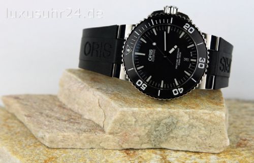 NEUE ORIS DIVING AQUIS DATE 733 7653 41 54 8 26 01PEB Luxus Uhr