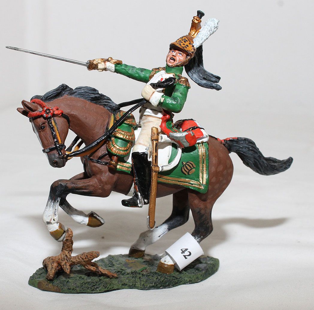 Del Prado Militärsfiguren, Napoleonische Kriege Kavallerie 41 50.