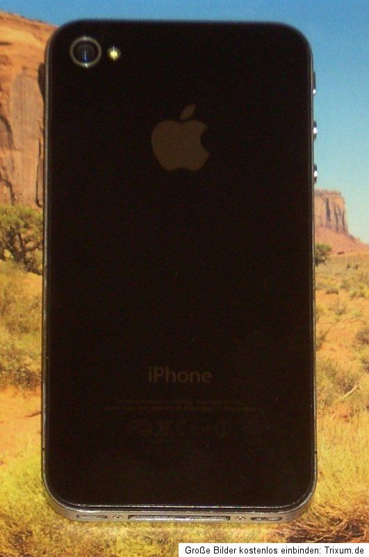 Defektes iPhone 4, schwarz, mit 16 GB Speicherkapazität 0885909537228