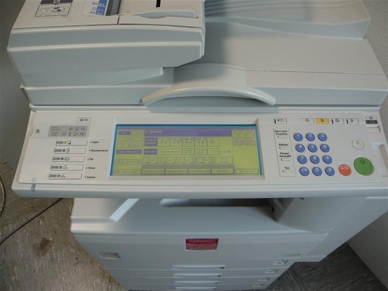 Ricoh Aficio 3030 Label Nashuatec DSM 730 s/w Kopierer