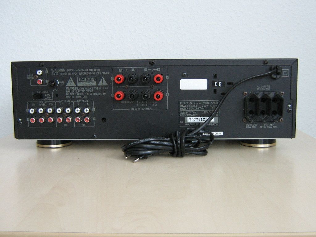 DENON,PMA 725 R,P,M,A,725,R,Verstärker,Vorverstärker,Endstufe