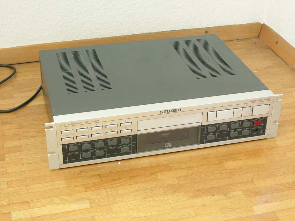 STUDER A727 * A727 CD Player Revox