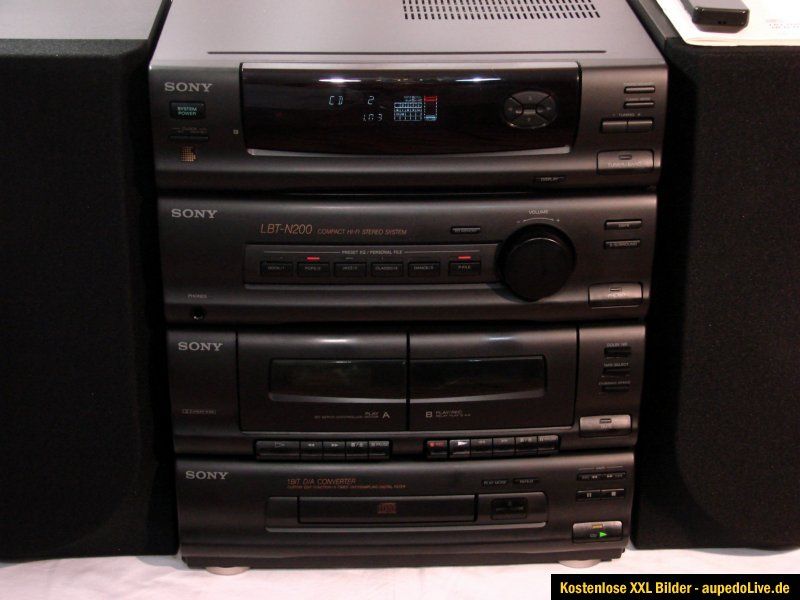 HiFi Power Compact Stereo Anlage SONY LBT N200