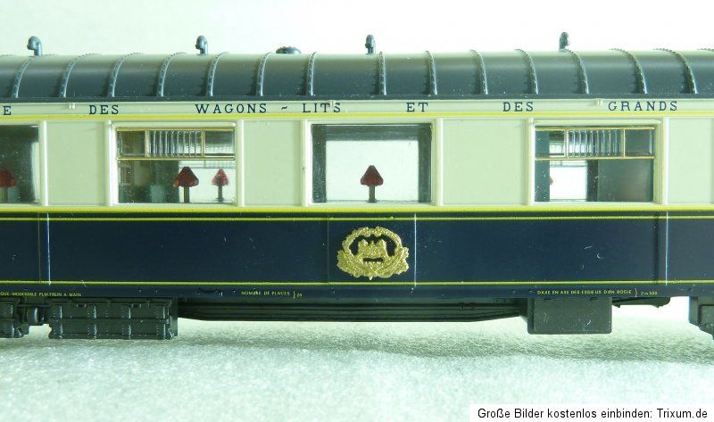 Speisewagen der CIWL, Pullman,WSPC 4147, vierachsig, Rivarossi 3554