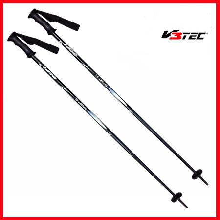 V3TEC Sport SL Skistöcke black/white