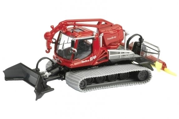 SCHUCO   25851   1/87 PISTENBULLY 600W MIT WINDE   ROT   NEU