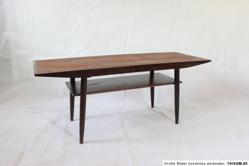 TISCH COUCHTISCH TEAK DANISH 60er / COFFEE TABLE DANISH 60s