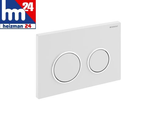 Geberit Sigma 20 Betätigungsplatte 2 Mengen weiss chrom 115.778.KJ.1