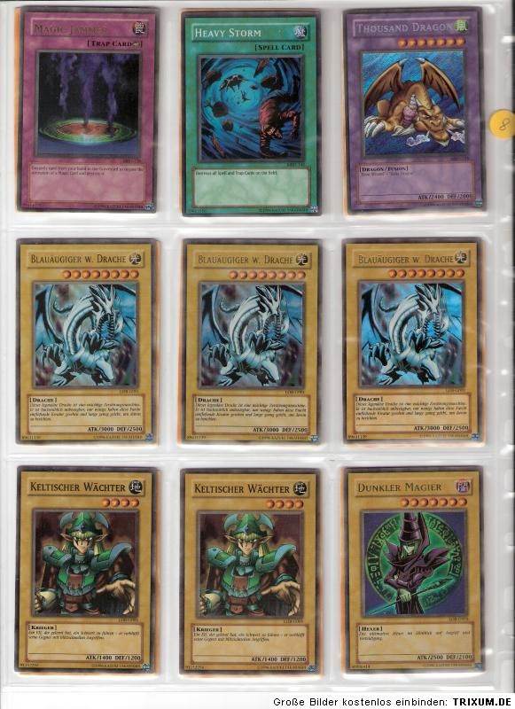 Yu Gi Oh   Mega Sammlung mit über 40.000 Karten   über 800 seltene