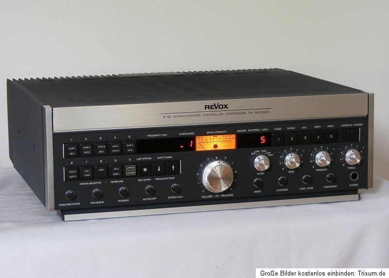 Revox Receiver B780 Genneralüberholt nahezu Neuzustand