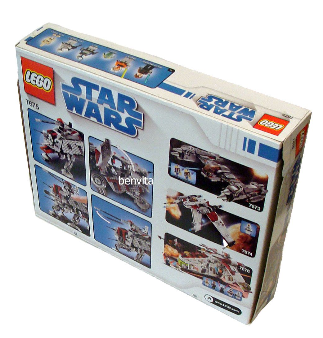 ® Star Wars 7675   AT TE Walker 9 14 Jahren 799 Teile   Neu