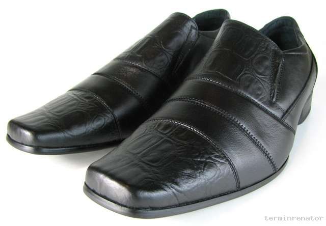 Herren Echt Leder Business Slipper Schuhe Halbschuhe