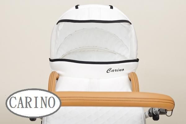 NEW NUE Kombi Kinderwagen 3in1 Exlusiv CARINO Ecrue