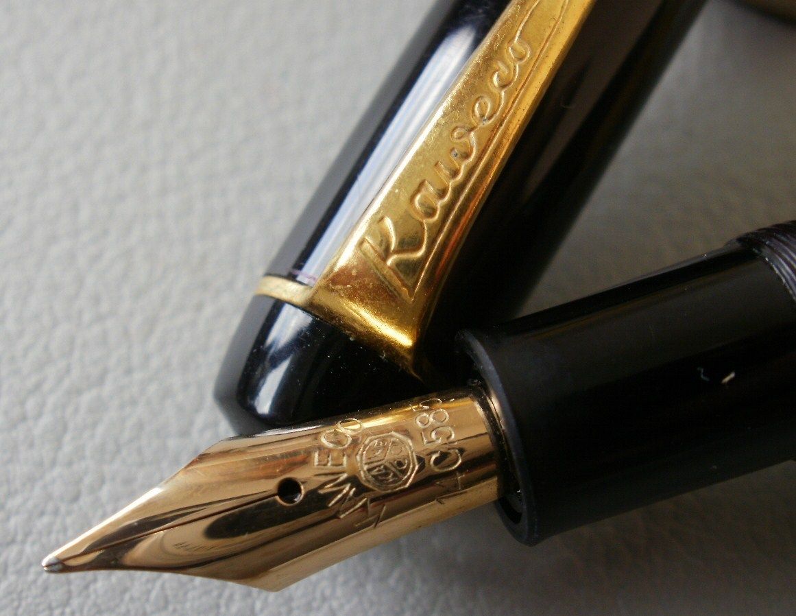 Kaweco Dia 803, Kolben   Füllfederhalter ~1950, 14ct Feder