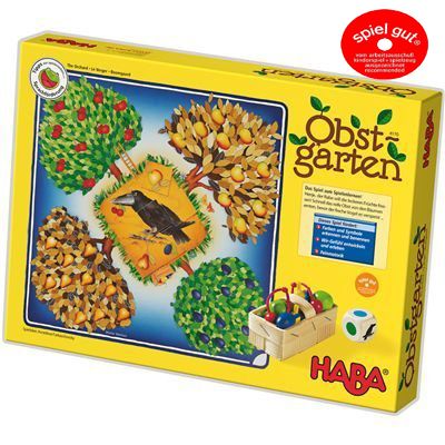 Haba 4170 Spiel Obstgarten ab 3 Jahren NEU 2 8 Spieler