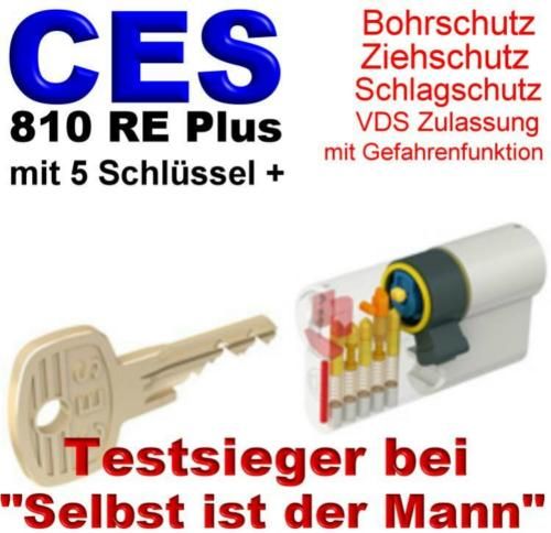 CES 810 RE Plus Schließzylinder Profilzylinder 30/80