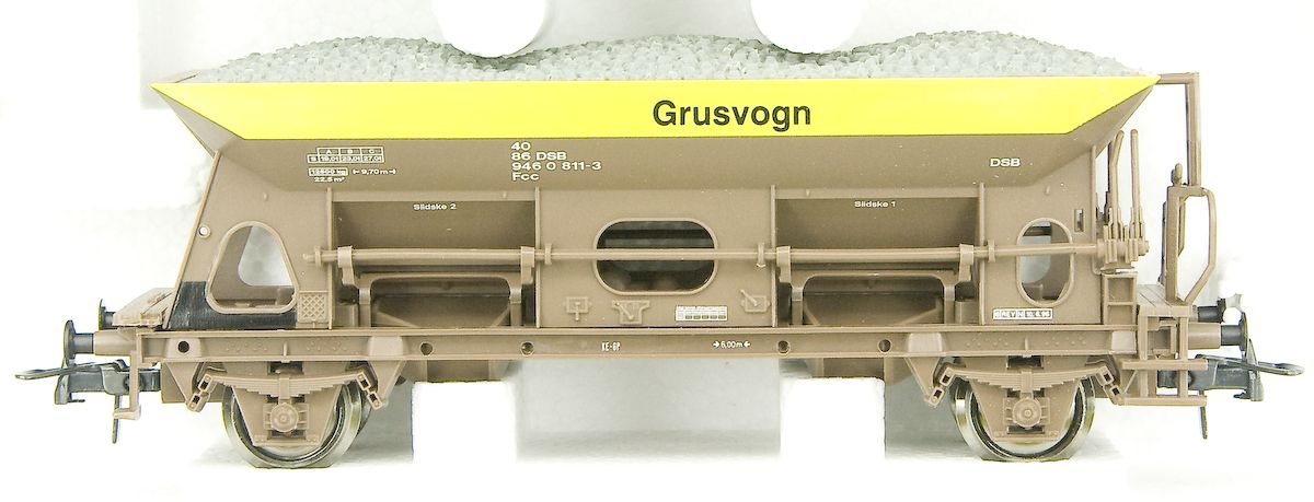 ROCO 47486 DSB Schüttgutwagen Fcc 0 811 3 GRUSVOGN