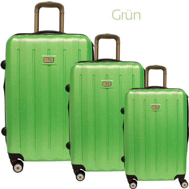 PREMIUM Hartschalen Reisekoffer Set 3tlg. 5 Farben l Koffer Trolley