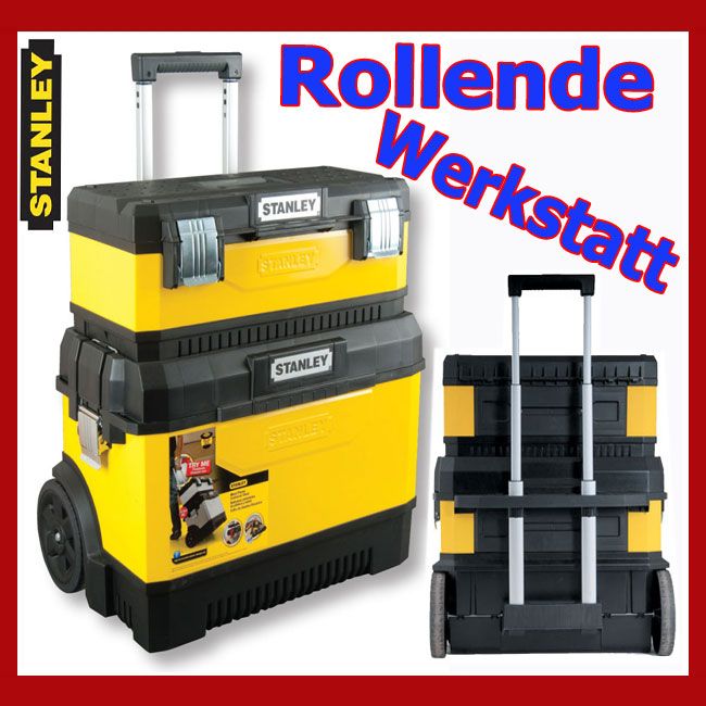 STANLEY 831 MOBILE ROLLENDE WERKSTATT KFZ WERKZEUGKISTE WERKZEUG BOX