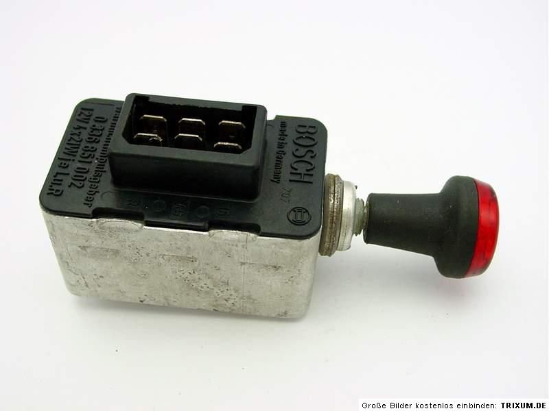 BOSCH 12V WARNBLINKSCHALTER 0 336 851 002 für Oldtimer und Youngtimer