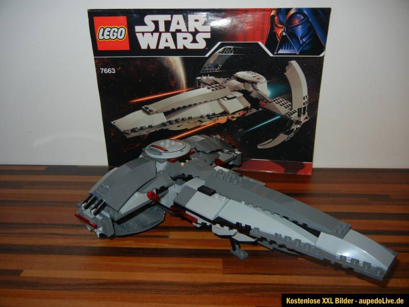 Lego Star Wars Sith Infiltrator 7663 (7151) Darth Maul Figur 100% mit