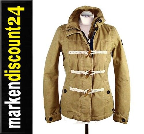 Gaastra Damen Jacke Mantel Parka Kent bisquit camel Gr. S