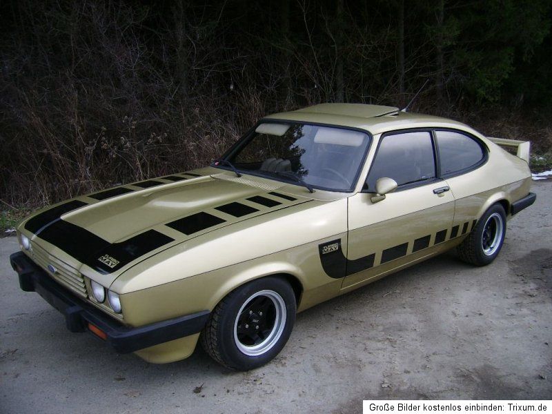 Ford Capri 2.8 May Turbo , 200 PS mit Servo und Schiebedach, sehr