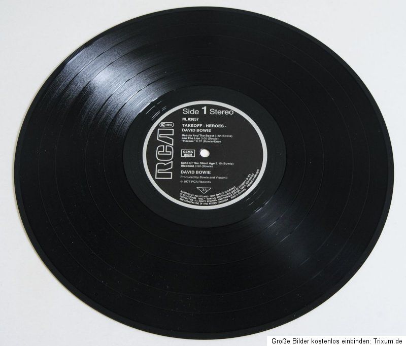 David Bowie   Heroes   Vinyl, 12, LP