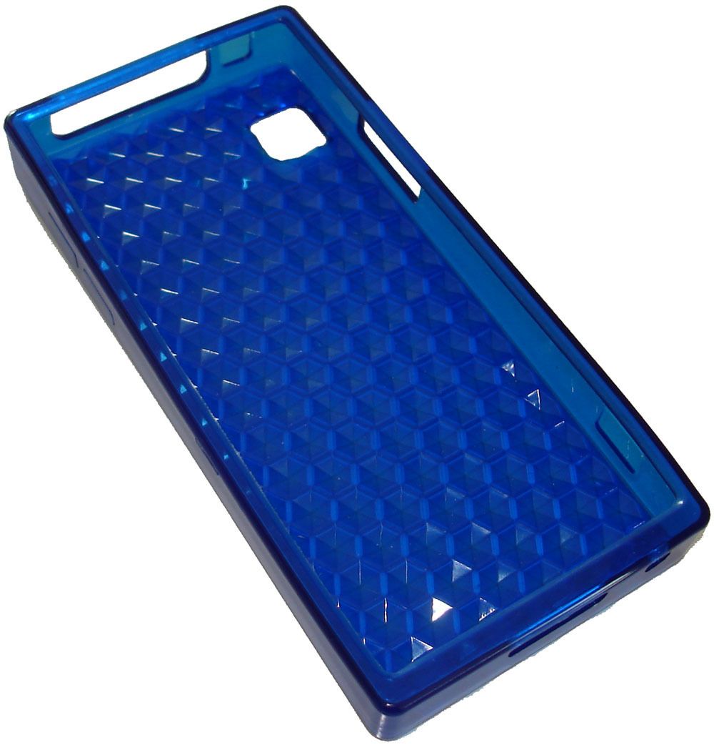 Cover Silikonhülle Hülle   LG GD880 GD 880 Mini   Blau