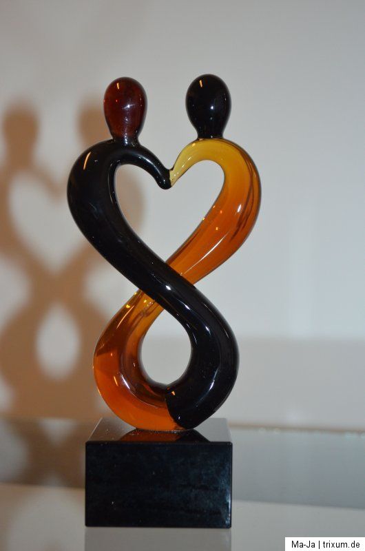 Luxus Kunst aus Murano traumhafte Moderne Design Skulptur in einer