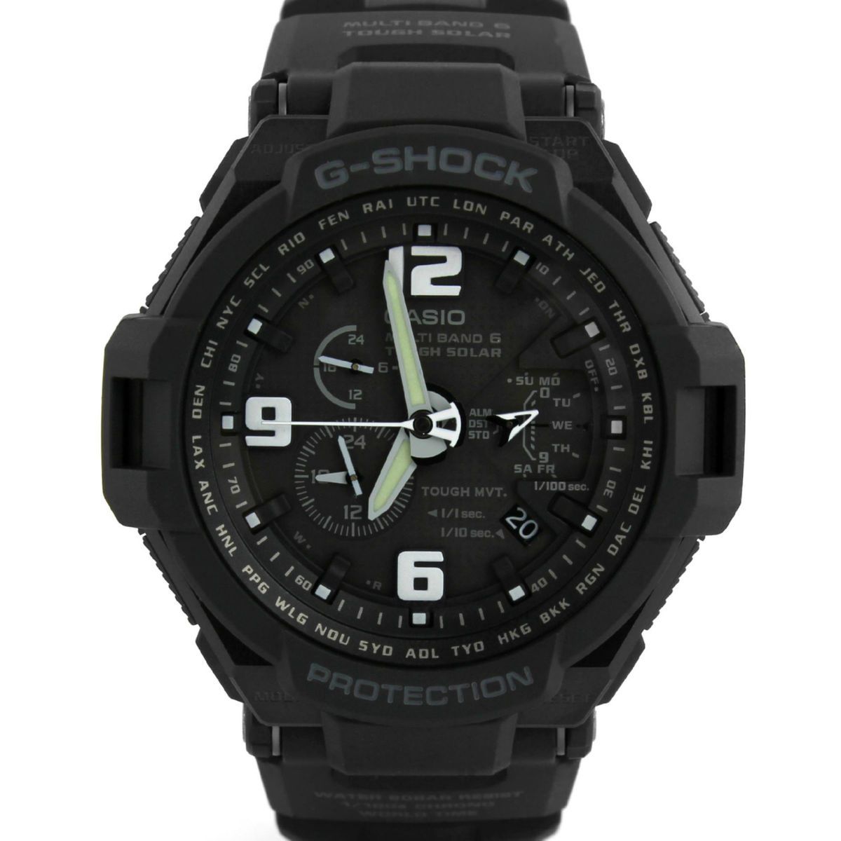 CASIO G SHOCK GW 4000A 1AER SOLARUHR FUNK + CHRONO WELTZEIT 29 ZONEN