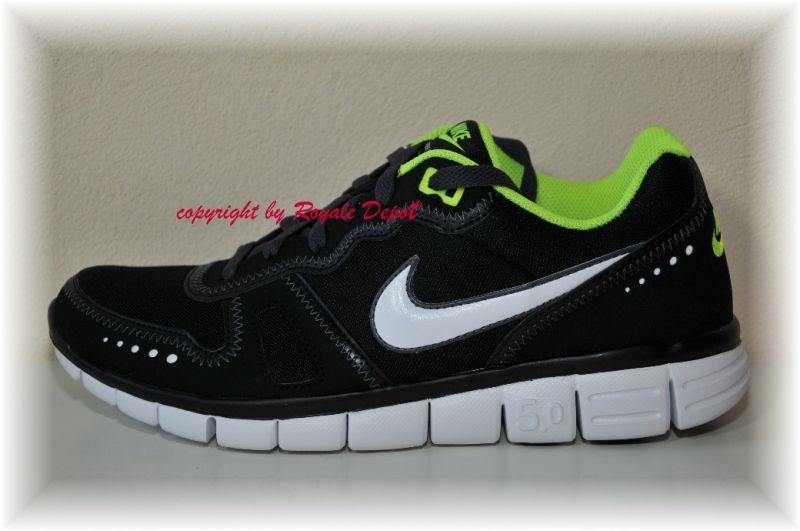 Nike Free Waffle AC Run 3.0 5.0 443913 017 schwarz volt grün 41 42 43