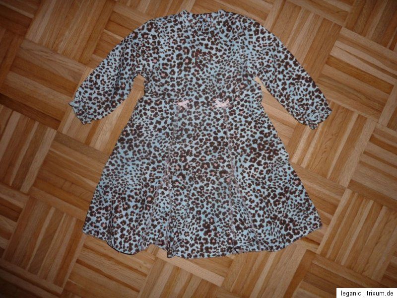 Käthe Kruse Kleid Tunika Hängerchen Weihnachten Cordkleid Leopard