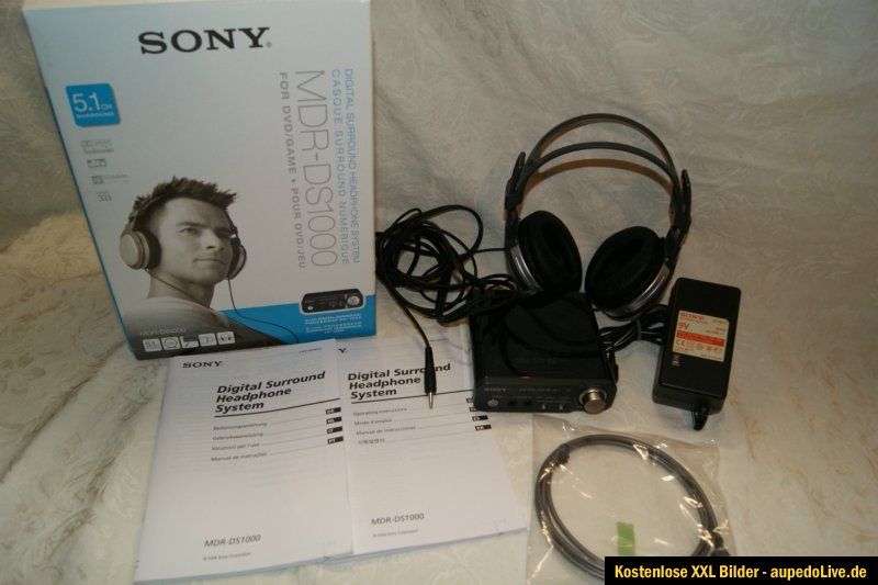 SONY MDR DS1000Virtual 5.1 Kanal Digital Surround Sound Kopfhörer