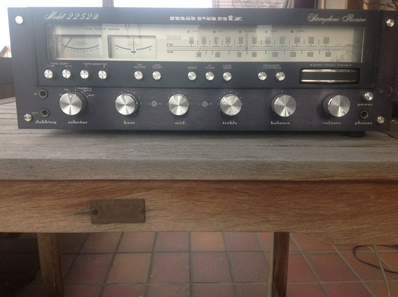 marantz receiver model 2252B defekt