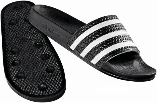 Produktbild ADIDAS Adilette Classic Schwarz/Weiß versch. Gr.