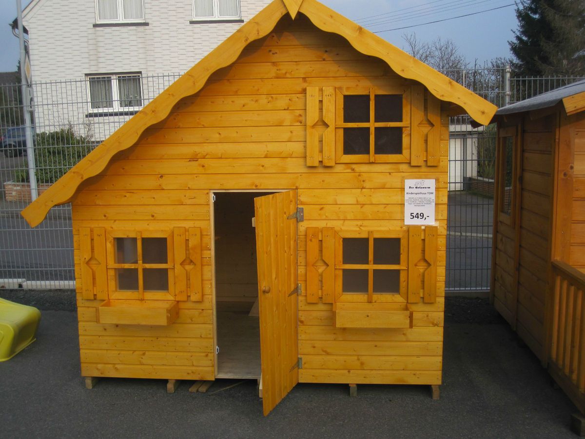 Kinderhaus TOM Kinderspielhaus Spielanlage Gartenhaus Holzhaus