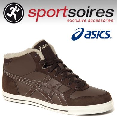 ASICS AARON MT MID CUT FELL LEDER SNEAKER SCHUHE BOOTS MEXICO NEU