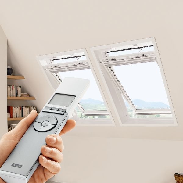 Velux Dachfenster Elektrofenster Integra GGU Regensensor ferngesteuert