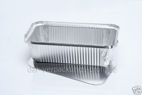 100 Aluschalen 940ml LASAGNESCHALE Aluschale + Deckel 