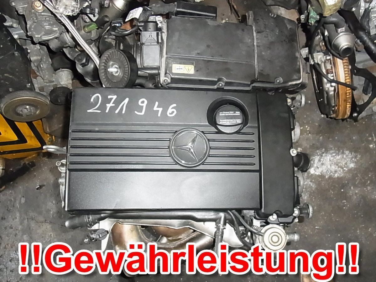 MOTOR MERCEDES 271946 271 946 C180 E200CGI W211 W203 KOMPRESSOR 105KW