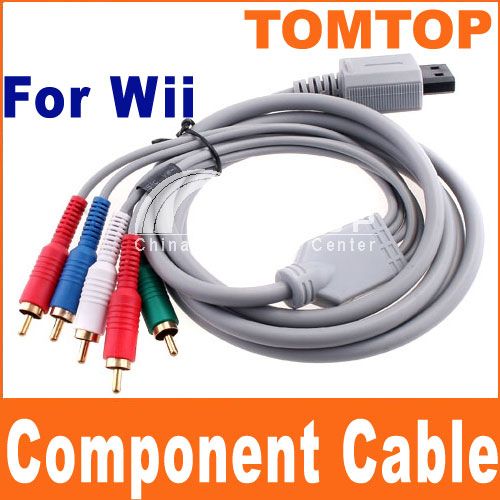 FOR Nintendo Wii AV Audio Video Component HD Cable HDTV
