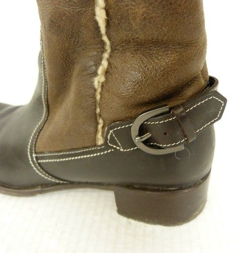 LOTTUSSE STIEFEL braun Gr. 37,5 / 4,5 LUXUS /WG939