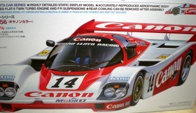 TAMIYA Porsche 956 Canon 124 NUR 3 TAGE 