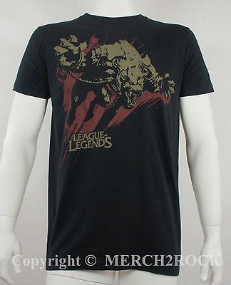 Authentic LEAGUE OF LEGENDS Warwick Premium T Shirt S M L XL 2XL