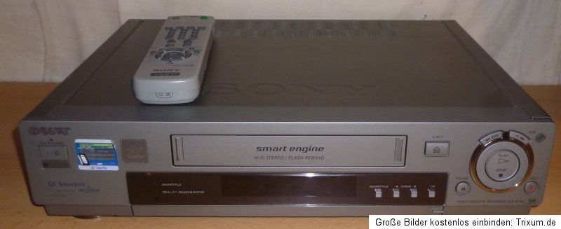Sony SLV SF90 VHS Videorekorder, HiFi, ShowView, mit FB