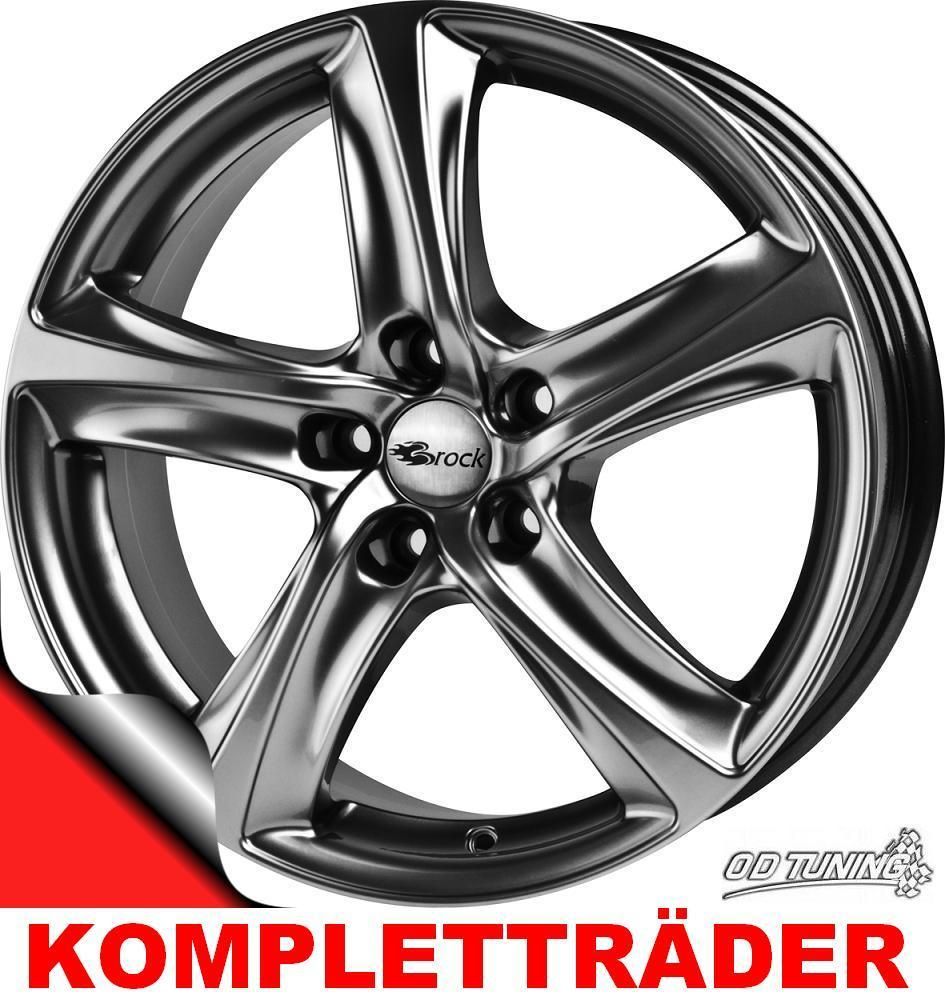 Brock B25 Felgen 8x18 CSS mit 225/40 R18 Reifen NEU Kompletträder