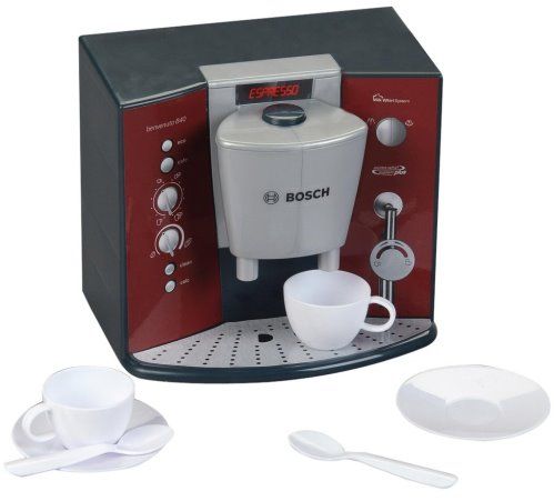 THEO KLEIN 9569 BOSCH KAFFEMASCHINE / ESPRESSOMASCHINE + 2 TASSEN SETS