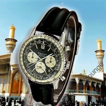 Breitling Navitimer 7806 Iraqi Airforce Kaliber Valjoux 7740 rare